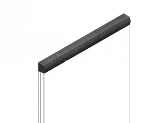 Декоративная рейка HiWood D15V2 GR26 из фитополимера под дерево 15мм х 15мм х 2.7м Декоративная рейка HiWood D15V2 GR26 из фитополимера под дерево 15мм х 15мм х 2.7м