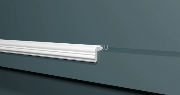 Декоративный уголок Decor-Dizayn DD06 полистирол белый, под покраску 30х30х2000 мм