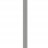 Левая планка для реечной панели VOX LINERIO S-LINE серая 2650х28х12 мм