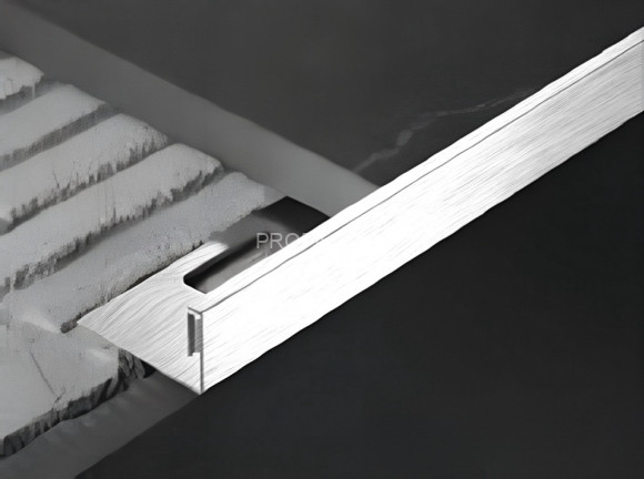 L-профиль 12х3 мм из нержавеющей стали SS 304 FSBP019-12 S S.S.304 сатинированный 2.7 м