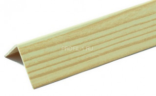 Уголок ПВХ 40х40 Lemal E40 0050 под дерево 2,75 м (25 штук)