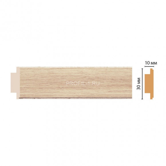 Молдинг DECOMASTER 110-11 (30x10x2400) цвет Дуб светлый с шампанью Молдинг DECOMASTER 110-11 (30x10x2400) цвет Дуб светлый с шампанью