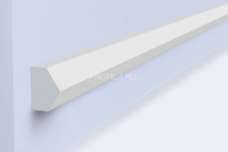Молдинг HiWood TRN30 белый 30х22 мм 270 см Молдинг HiWood TRN30 белый 30х22 мм 270 см