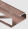 Профиль для плитки С-образный алюминий 8 мм PV13-14 розовый матовый 2,7 м