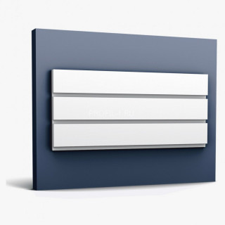 Декоративная стеновая панель 3D Orac Decor W116 белая полиуретан 20х250 мм 2м