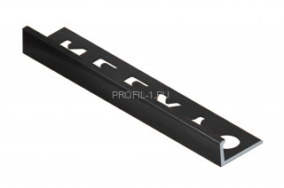 L-профиль алюминиевый 10 мм NEEXY PV02-19 BBL черный блестящий 2.7 м