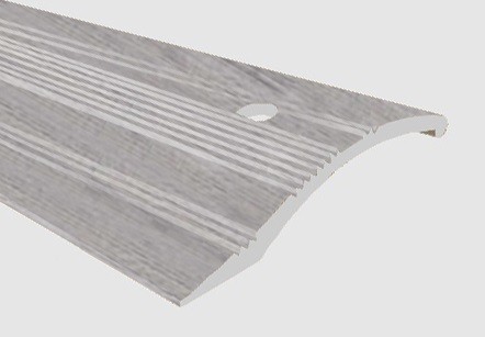 Универсальный порог алюминиевый 40 мм 32 шервуд серый 0,9 м