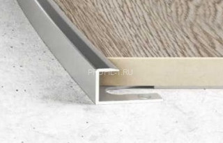 Алюминиевый П-профиль торцевой гибкий Effector S 93 01-серебро 8х10 мм 2,5 м Алюминиевый П-профиль торцевой гибкий Effector S 93 01-серебро 8х10 мм 2,5 м