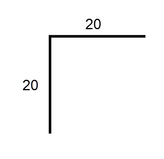 Уголок ПВХ 20х20 Lemal E20 8602 под дерево 2,75 м (25 штук) Уголок ПВХ 20х20 Lemal E20 8602 под дерево 2,75 м (25 штук)