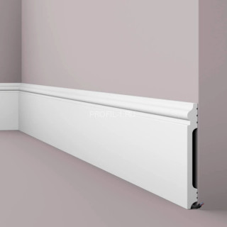 Напольный плинтус NMC Wallstyl FL17 белый полистирол 18х170 мм 2м Напольный плинтус NMC Wallstyl FL17 белый полистирол 18х170 мм 2м