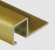 Профиль для плитки П-образный алюминий 12х12 мм PV32-12 песок матовый 2,7 м