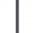 Левая планка для реечной панели VOX LINERIO S-LINE антрацит 2650х28х12 мм