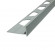 Алюминиевый L-профиль 8 мм ПО-202 белый муар 2.7 м