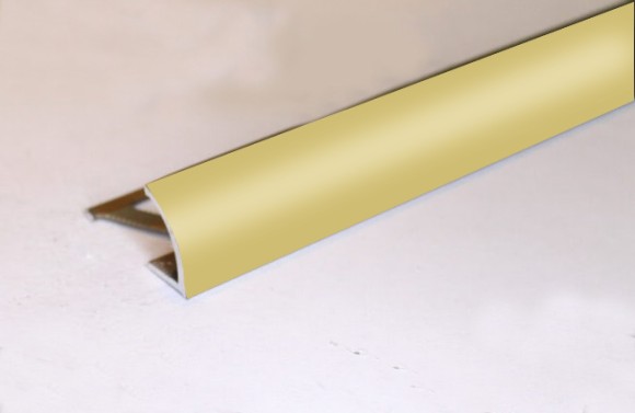 Алюминиевый С-образный профиль 12 мм Effector 2,5 м A 5312.00 золото