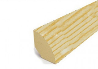 Галтель ПВХ Lemal выпуклая 14х14 мм Цвет 0050 Сосна 2,5 м