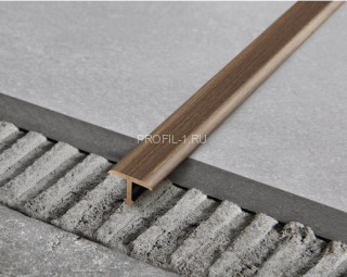 Т-профиль латунь 26 мм Progress Profiles PCROB 269 бронза 2,7 м