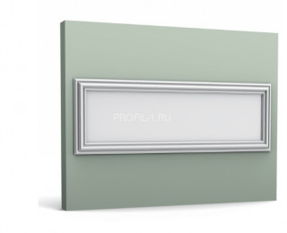 Декоративная стеновая панель 3D Orac Decor W120 белая полиуретан 500х32 мм