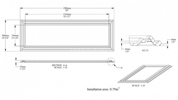 Декоративная стеновая панель 3D Orac Decor W120 белая полиуретан 500х32 мм