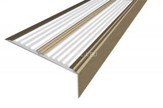 Противоскользящий порог угловой алюминий 70х22 мм АУ-70-Анод шампань-белый 2,0 м Противоскользящий порог угловой алюминий 70х22 мм АУ-70-Анод шампань-белый 2,0 м