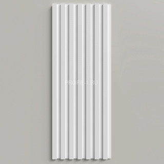 Стеновая декоративная панель 3D Decor-Dizayn DD931 из полистирола белая, под покраску 150х10х2000 мм