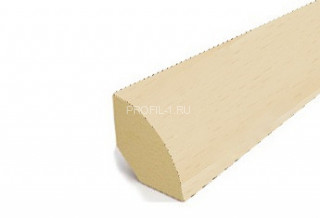 Галтель ПВХ Lemal выпуклая 14х14 мм Цвет 0073 Бук светлый 2,5 м