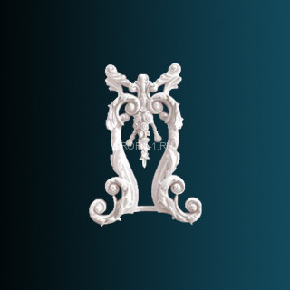 Декоративный орнамент Перфект G2200 белый 510х345х32 мм