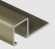 Профиль для плитки П-образный алюминий 12х12 мм PV32-16 титан матовый 2,7 м