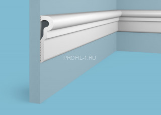 Молдинг Cosca MX-027 белый полистирол 24х78 мм 2м