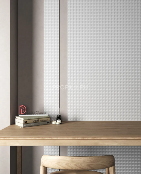 Стеновая декоративная панель 3D Decor-Dizayn DD932(3m) из полистирола белая, под покраску 200х10х3000 мм