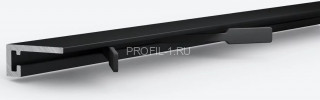 Алюминиевый микроплинтус Laconistiq micro 19 ARM черный 2,45 м Алюминиевый микроплинтус Laconistiq micro 19 ARM черный 2,45 м