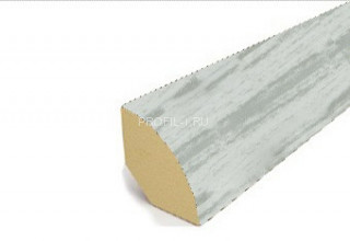 Галтель ПВХ Lemal выпуклая 14х14 мм Цвет 0074 Ясень 2,5 м