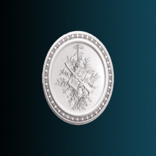 Декоративное панно Perfect K4094 белый полиуретан 500х350х35 мм