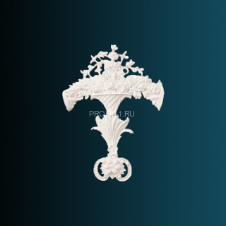 Декоративный орнамент Перфект G2206 белый 310х230х32 мм