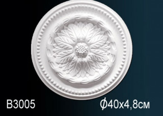 Потолочная розетка Перфект B3005 398 мм