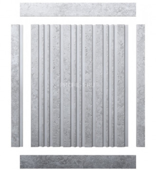 Финишный молдинг для панелей Hiwood LF124A W50 декорированный 42х12 мм 2,7 м Финишный молдинг для панелей Hiwood LF124A W50 декорированный 42х12 мм 2,7 м