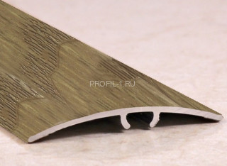 Алюминиевый порог ламинированный разноуровневый 41 мм ПО-41 204 Дуб 2,7 м Алюминиевый порог ламинированный разноуровневый 41 мм ПО-41 204 Дуб 2,7 м