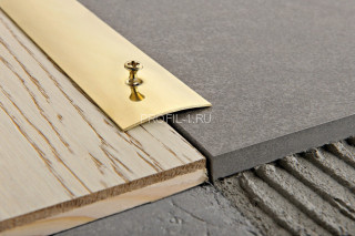 Одноуровневый порог полукруглый 20 мм Cezar LPO 20 1,8 м латунь полированная с отверстием Одноуровневый порог полукруглый 20 мм Cezar LPO 20 1,8 м латунь полированная с отверстием