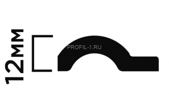 Финишный молдинг HiWood LF140A BR496 под дерево 12х36 мм 2,7 м Финишный молдинг HiWood LF140A BR496 под дерево 12х36 мм 2,7 м