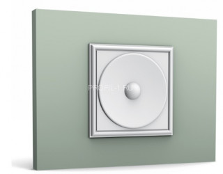 Декоративная стеновая панель 3D Orac Decor W122 белая полиуретан 333х26 мм