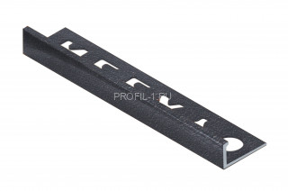 L-профиль алюминиевый 10 мм NEEXY PV02-44 SA муар антрацит 2.7 м