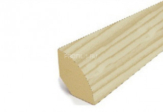 Галтель ПВХ Lemal выпуклая 14х14 мм Цвет 0087 Под дерево 2,5 м