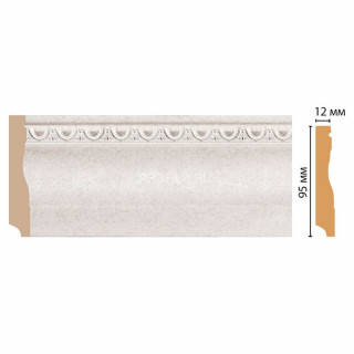 Плинтус напольный DECOMASTER 153-19D (95x12x2400) цвет Бежевый