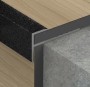 Алюминиевый профиль F-образный для плитки ПФ-10 черный муар  2,7 м