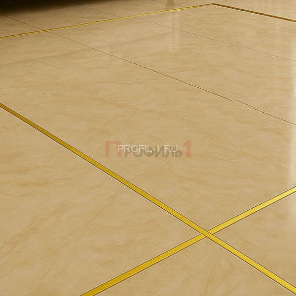 Латунный П-образный профиль PU 208 OS 8х20х8 шлифованный 3м