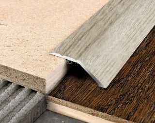 Алюминиевый порог разноуровневый 32 мм с насечками С1 КД Дуб венеция 2,7 м (упаковка 10 штук)