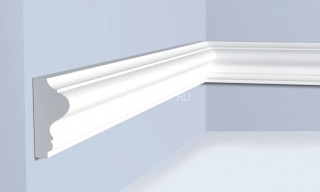 Молдинг HiWood LD32 белый 32х15 мм 200 см Молдинг HiWood LD32 белый 32х15 мм 200 см
