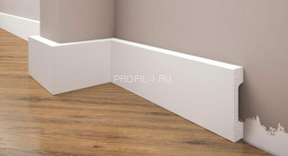 Напольный плинтус 68 мм Cezar Elegance LPC-23 белый 2,44 м Напольный плинтус 68 мм Cezar Elegance LPC-23 белый 2,44 м