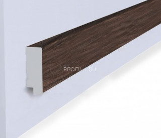 Финишный молдинг для панелей Hiwood LF124B BR395 под дерево 31х12 мм 2,7 м Финишный молдинг для панелей Hiwood LF124B BR395 под дерево 31х12 мм 2,7 м