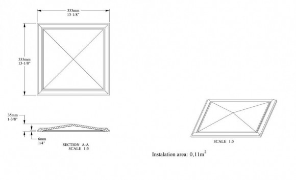 Декоративная стеновая панель 3D Orac Decor W123 белая полиуретан 333х35 мм