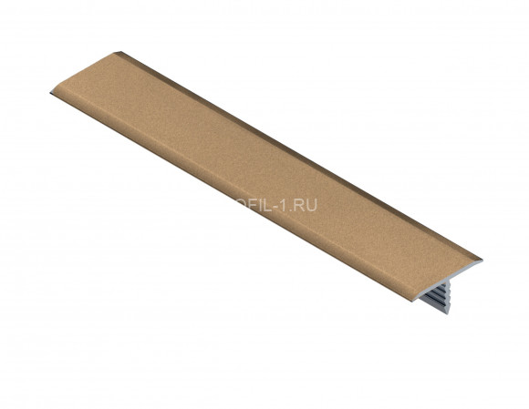 Т-профиль алюминиевый 25 мм NEEXY PV103-04 MG золото матовое 2.7 м